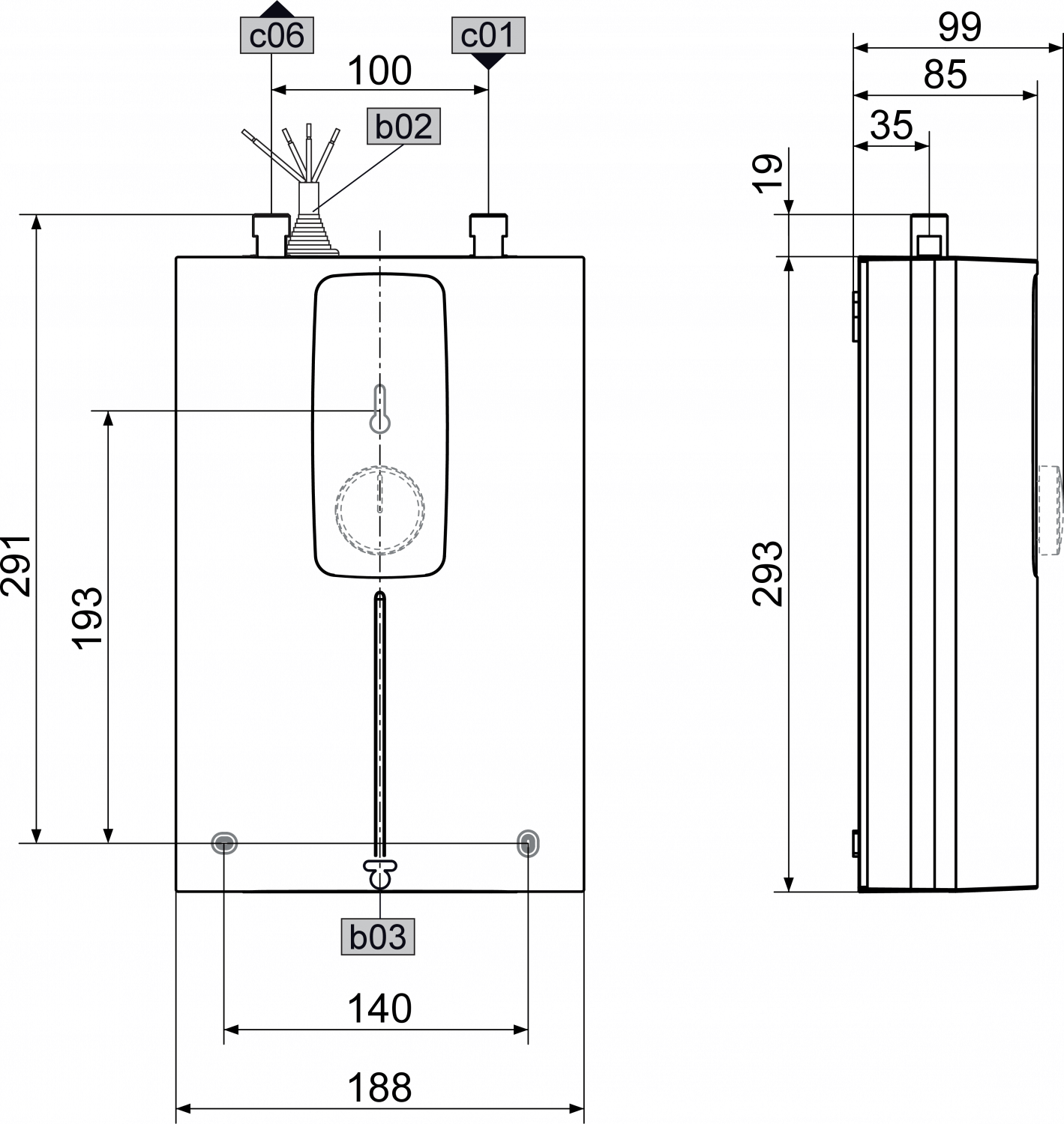 Stiebel Eltron Doorstroomboiler DCE 11/13