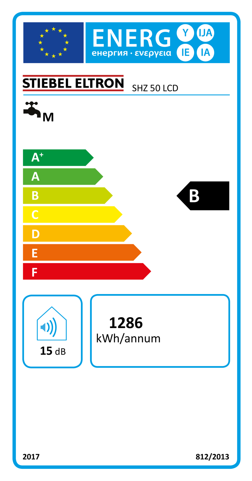 Stiebel Eltron Elektrische Boiler High Line 50 liter SHZ LCD ECO