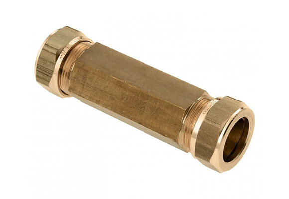 Bonfix messing reparatiekoppeling 2x knel