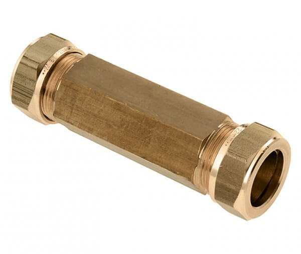 Bonfix messing reparatiekoppeling 2x knel