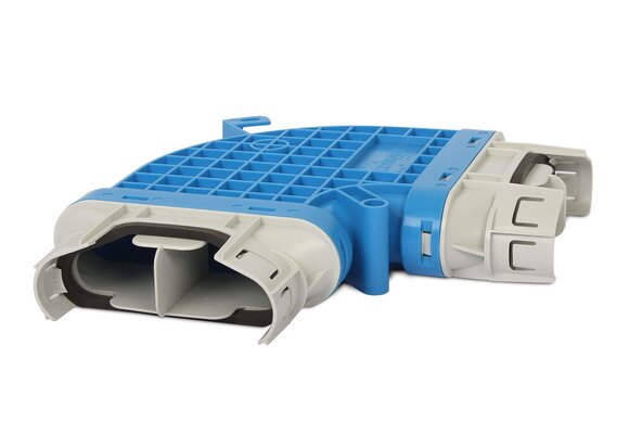 Vent-Axia Uniflexplus horizontale bocht 90° tbv flexibele slang 132x52