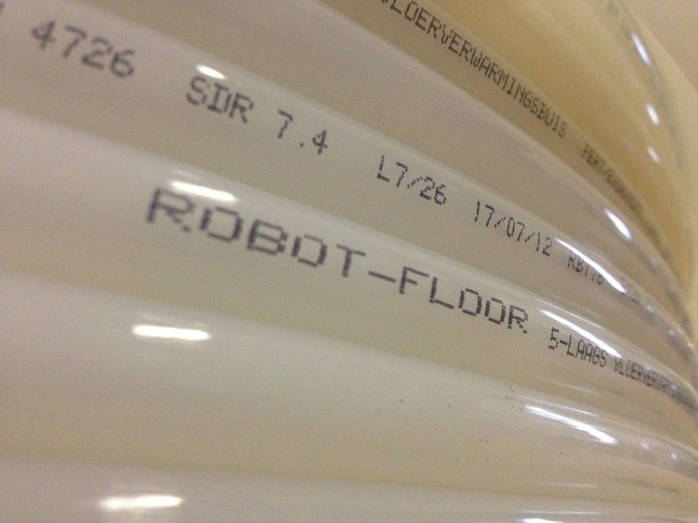 RobotFloor PE-RT vloerverwarmingsbuis 16 x 2mm