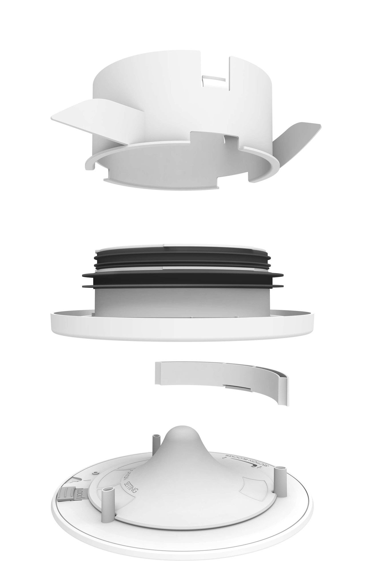 Vent-Axia Uniflexplus Airblocker voor RV ventiel (RVB blokkering)