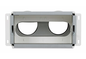 Vent-Axia Uniflexplus wandcollector achteraansluiting 2x Ø90 mm