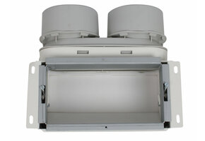 Vent-Axia Uniflexplus wandcollector bovenaansluiting 2x Ø90 mm