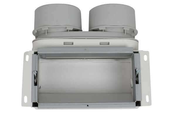 Vent-Axia Uniflexplus wandcollector bovenaansluiting 2x Ø90 mm
