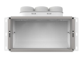 Vent-Axia Uniflexplus wandcollector bovenaansluiting 3x Ø69 mm