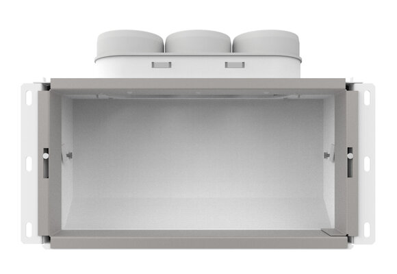 Vent-Axia Uniflexplus wandcollector bovenaansluiting 3x Ø69 mm