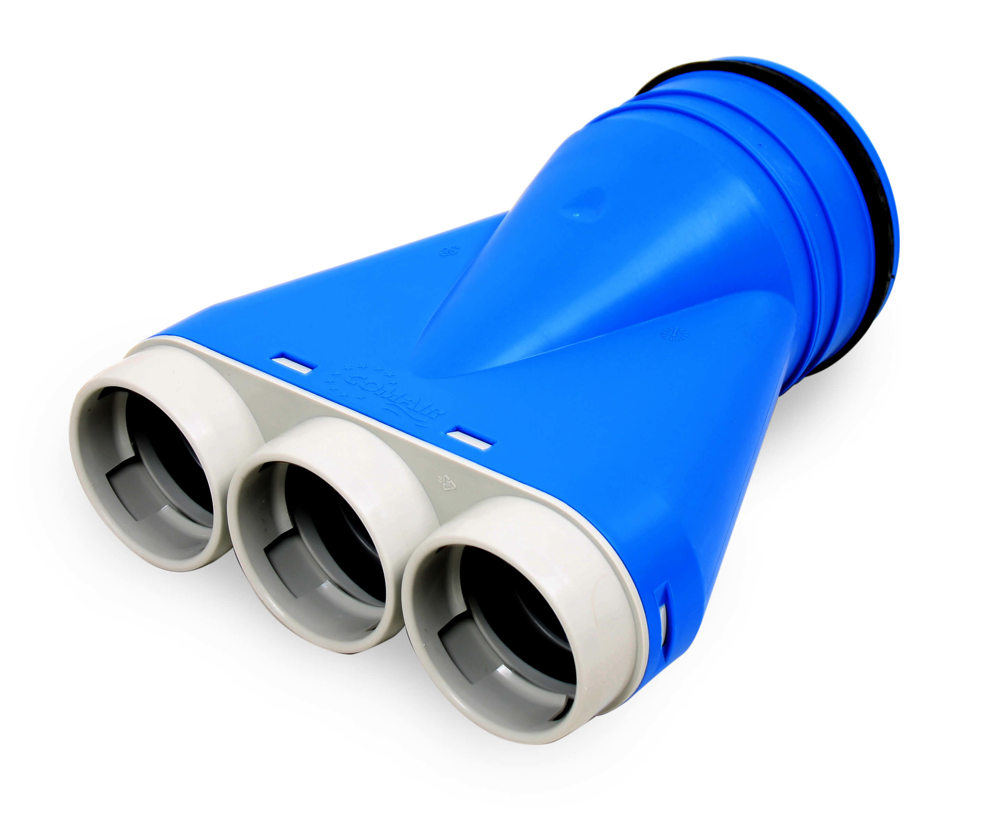 Vent-Axia Uniflexplus ventilatie ventielcollector Ø 69mm met tuit Ø 125mm