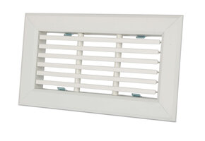 Vent-Axia Uniflexplus rooster met vaste lamellen 200 x 100 voor wandcollector