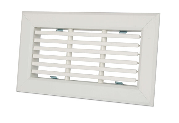 Vent-Axia Uniflexplus rooster met vaste lamellen 200 x 100 voor wandcollector