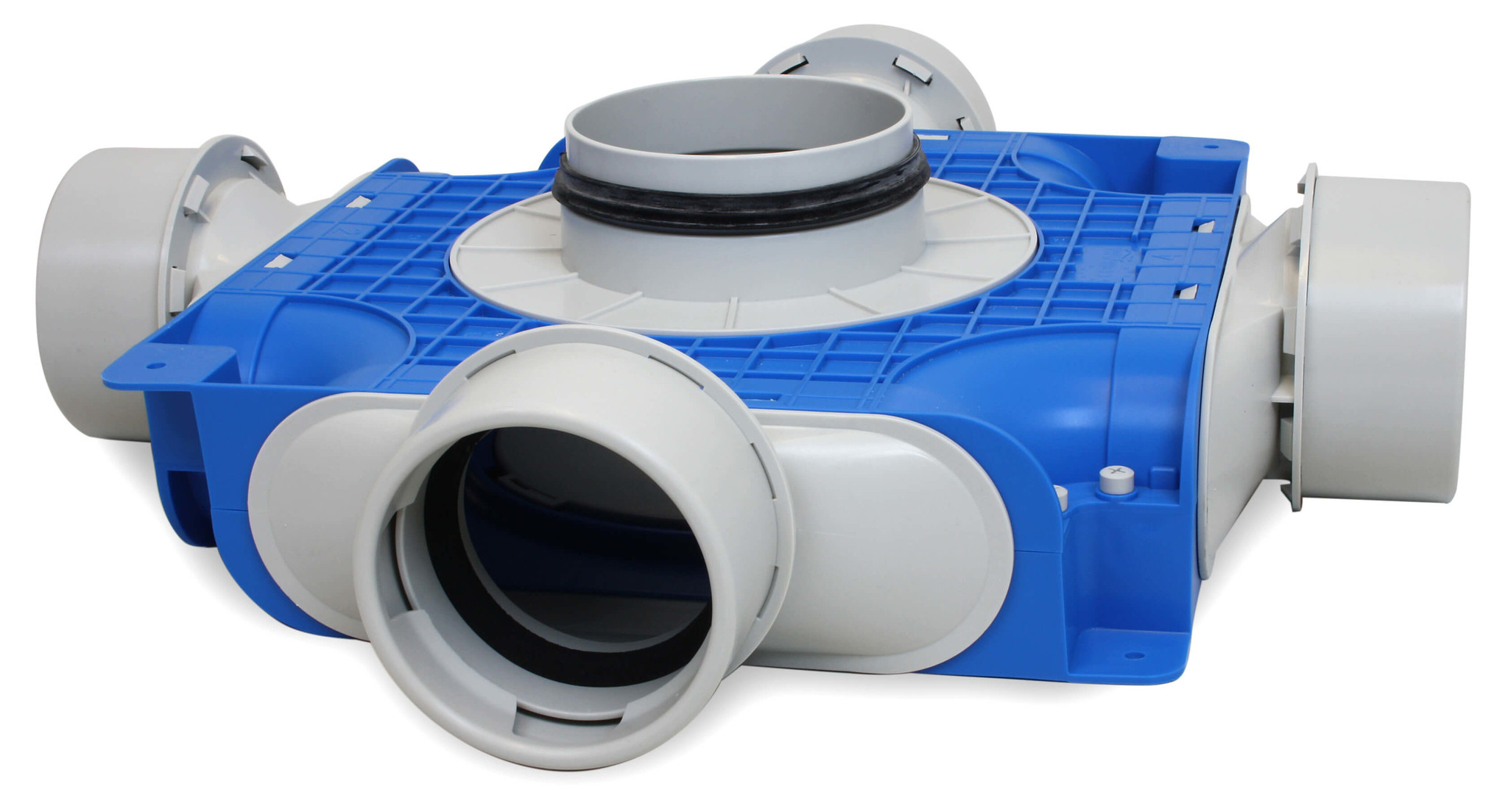 Vent-Axia Uniflexplus ventilatie subverdeelbox 4x  Ø90mm met tuit