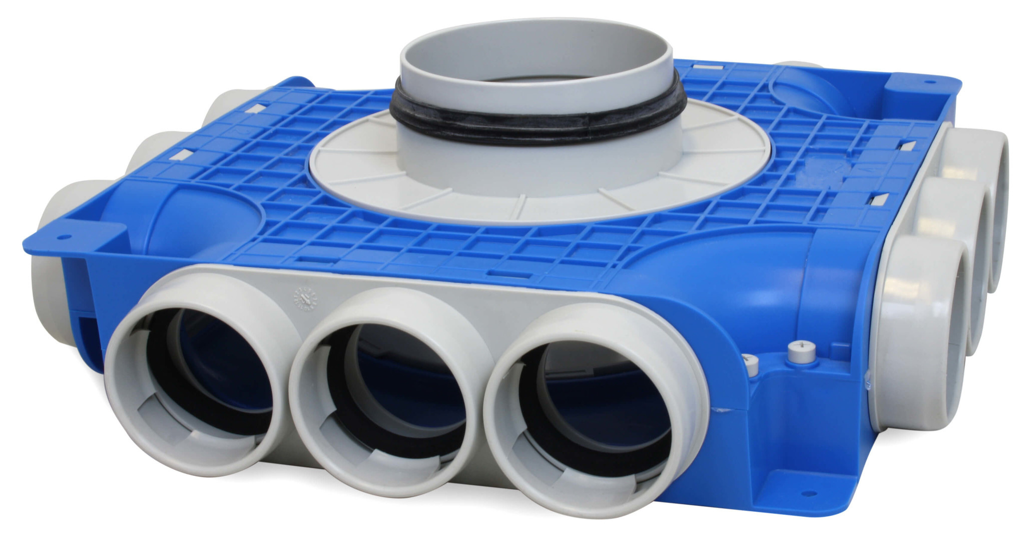 Vent-Axia Uniflexplus ventilatie subverdeelbox 12x  Ø69mm met tuit