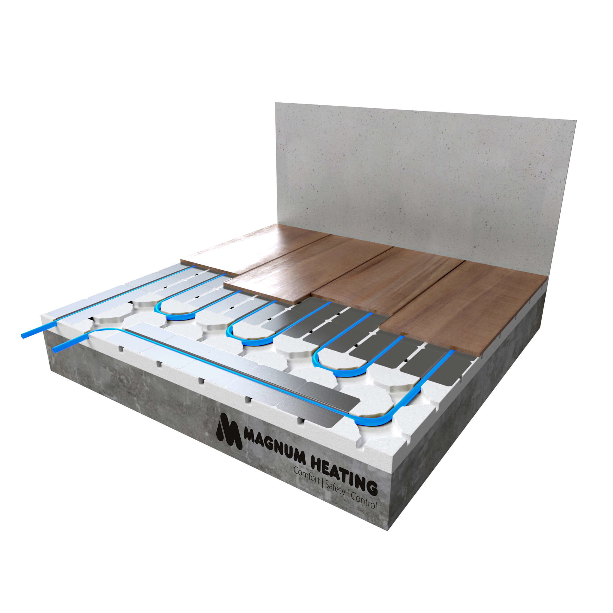 MAGNUM DryFloor (Droogbouw) 25 mm - 7,5 m² - 10 stuks 1025 x 770 x 25 mm