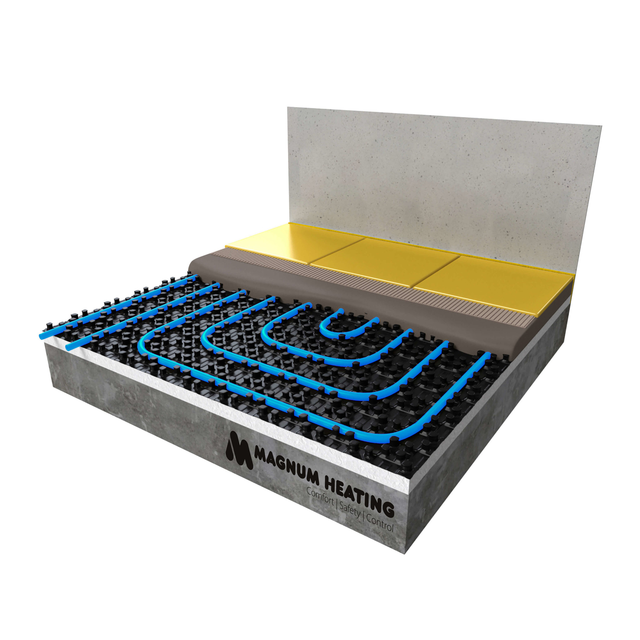 MAGNUM Noppenplaat 28mm (11mm EPS)