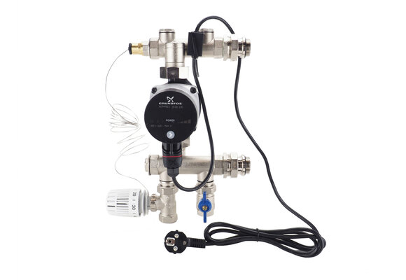 Pomp/temperatuurregelaar incl. ALPHA2 L voor open verdelers