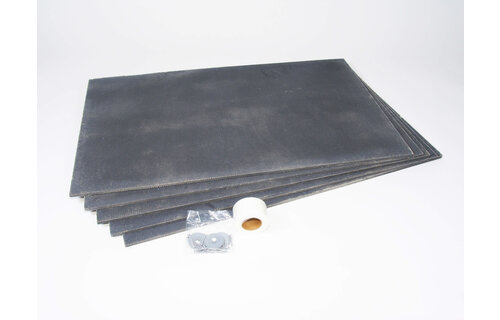 MAGNUM Isoplate polystyreen 3 m² (5 stuks à 60 x 100 x 1 cm.)