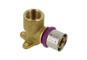 BONFIX Alu-pers 2001230 Muurplaat 3/4" binnendraad x 26 mm