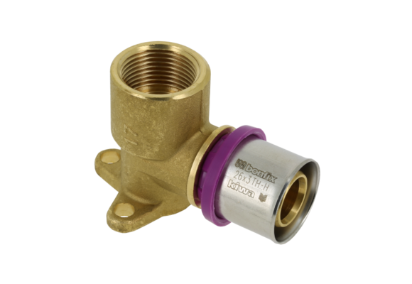 BONFIX Alu-pers 2001230 Muurplaat 3/4" binnendraad x 26 mm