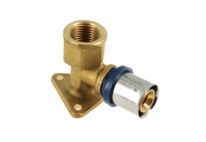 BONFIX Alu-pers 2001220 Muurplaat 3/4" binnendraad x 20 mm