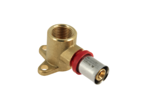 BONFIX Alu-pers 2001207 Muurplaat ½" binnen x 16 mm H=35 mm