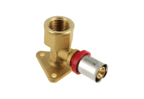 BONFIX Alu-pers 2001205 Muurplaat ½" binnen x 16 mm H=47 mm