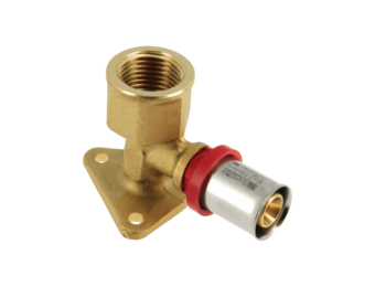 BONFIX Alu-pers 2001205 Muurplaat ½" binnen x 16 mm H=47 mm