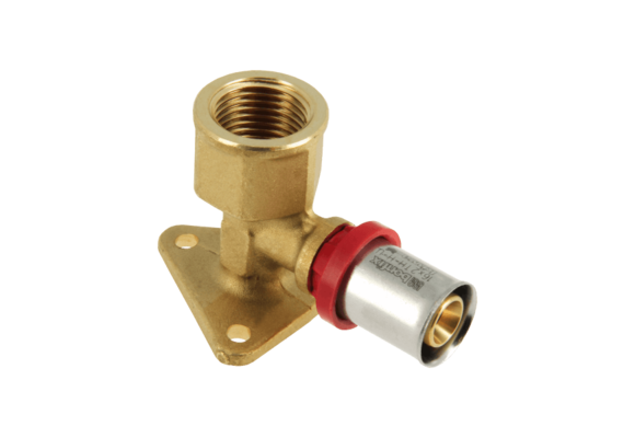 BONFIX Alu-pers 2001205 Muurplaat ½" binnen x 16 mm H=47 mm