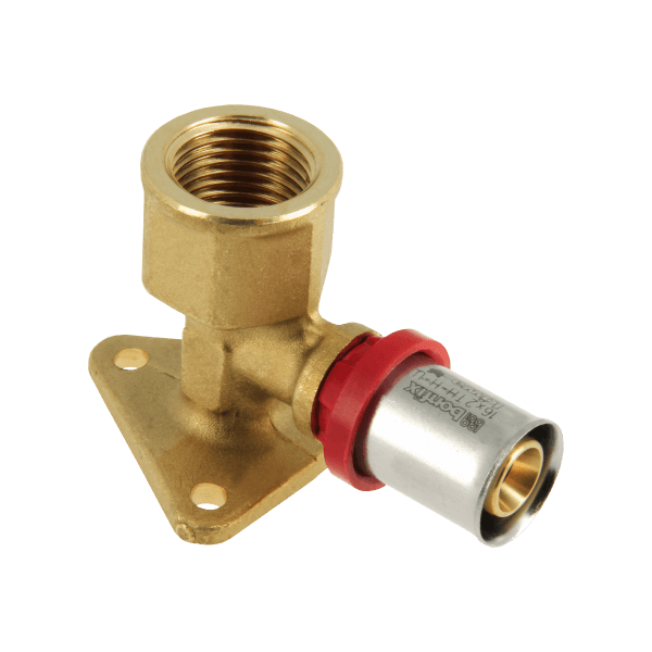 BONFIX Alu-pers 2001205 Muurplaat ½" binnen x 16 mm H=47 mm