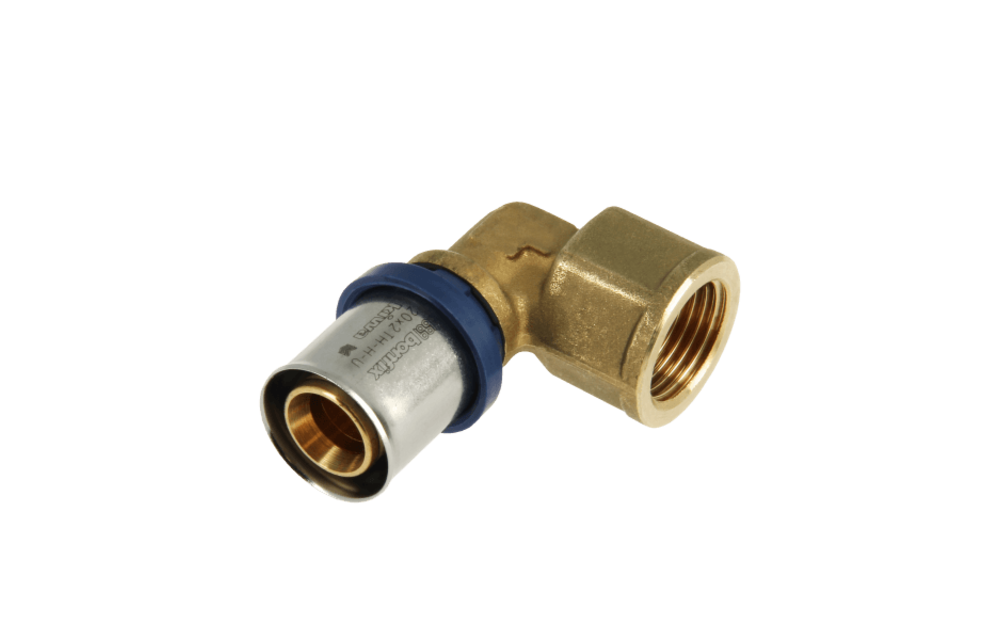 BONFIX Alu-pers 2001135 Knie 3/4" binnendraad x 20 mm