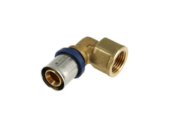 BONFIX Alu-pers 2001135 Knie 3/4" binnendraad x 20 mm