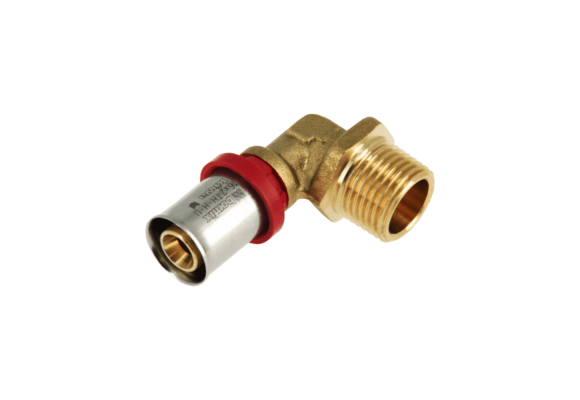 BONFIX Alu-pers 2001005 Knie 1/2" buitendraad x 16 mm