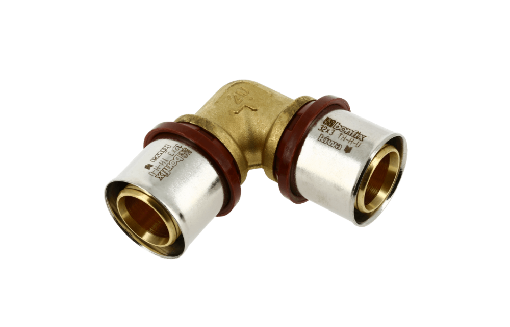 BONFIX Alu-pers 2000930 Knie 32 x 32 mm