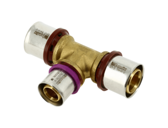 BONFIX Alu-pers 2000890 Verloop T-stuk 32 x 26 x 32 mm