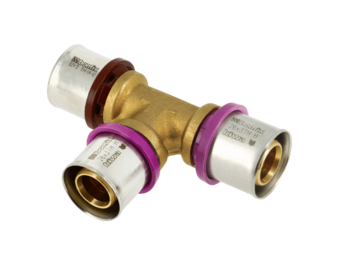 BONFIX Alu-pers 2000889 Verloop T-stuk 32 x 26 x 26 mm