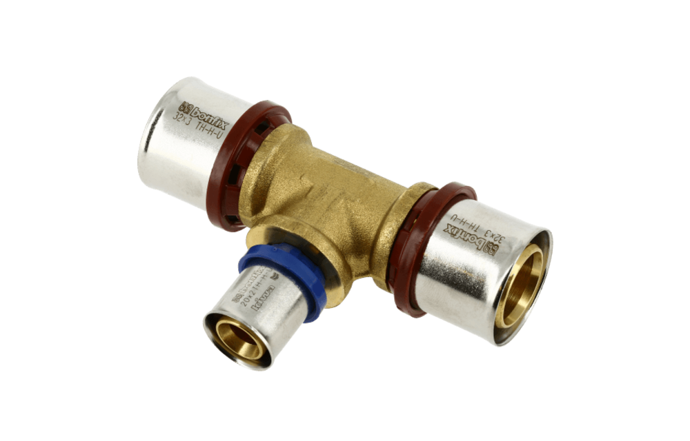 BONFIX Alu-pers 2000882 Verloop T-stuk 32 x 20 x 32 mm