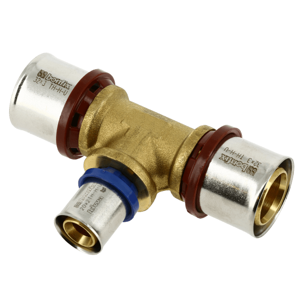 BONFIX Alu-pers 2000882 Verloop T-stuk 32 x 20 x 32 mm