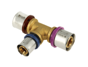 BONFIX Alu-pers 2000881 Verloop T-stuk 32 x 20 x 26 mm