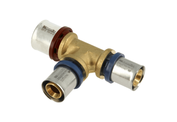 BONFIX Alu-pers 2000879 Verloop T-stuk 32 x 20 x 20 mm