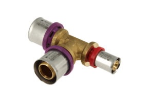 BONFIX Alu-pers 2000874 Verloop T-stuk 26 x 26 x 16 mm