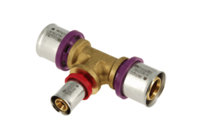 BONFIX Alu-pers 2000866 Verloop T-stuk 26 x 16 x 26 mm