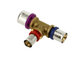 BONFIX Alu-pers 2000862 Verloop T-stuk 26 x 16 x 20 mm