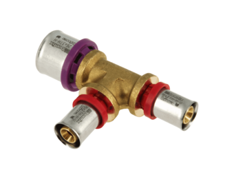 BONFIX Alu-pers 2000860 Verloop T-stuk 26 x 16 x 16 mm