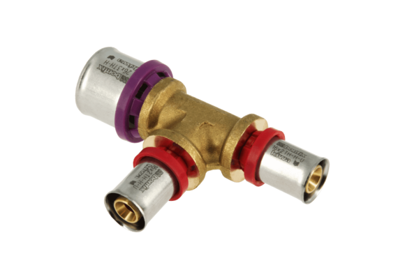 BONFIX Alu-pers 2000860 Verloop T-stuk 26 x 16 x 16 mm