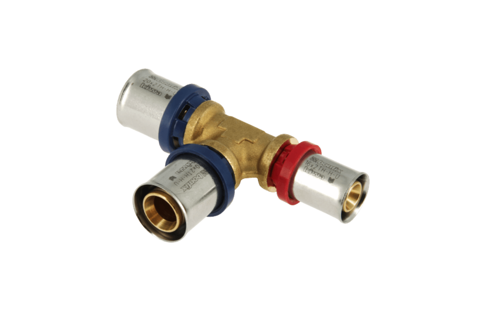 BONFIX Alu-pers 2000816 Verloop T-stuk 20 x 20 x 16 mm