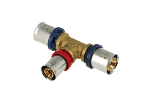 BONFIX Alu-pers 2000810 Verloop T-stuk 20 x 16 x 20 mm