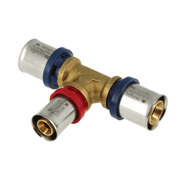 BONFIX Alu-pers 2000810 Verloop T-stuk 20 x 16 x 20 mm