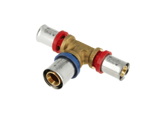 BONFIX Alu-pers 2000800 Verloop T-stuk 16 x 20 x 16 mm