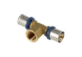 BONFIX Alu-pers 2000715 T-stuk 20 x 1/2" binnendraad x 20 mm