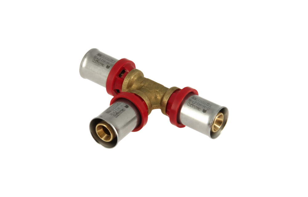 BONFIX Alu-pers 2000505 T-stuk 16 x 16 x 16 mm